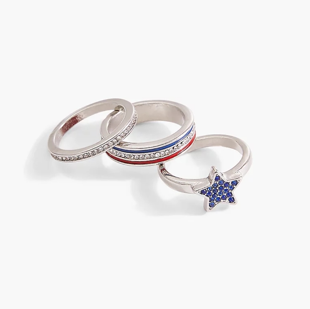 Lane Bryant Americana ring set